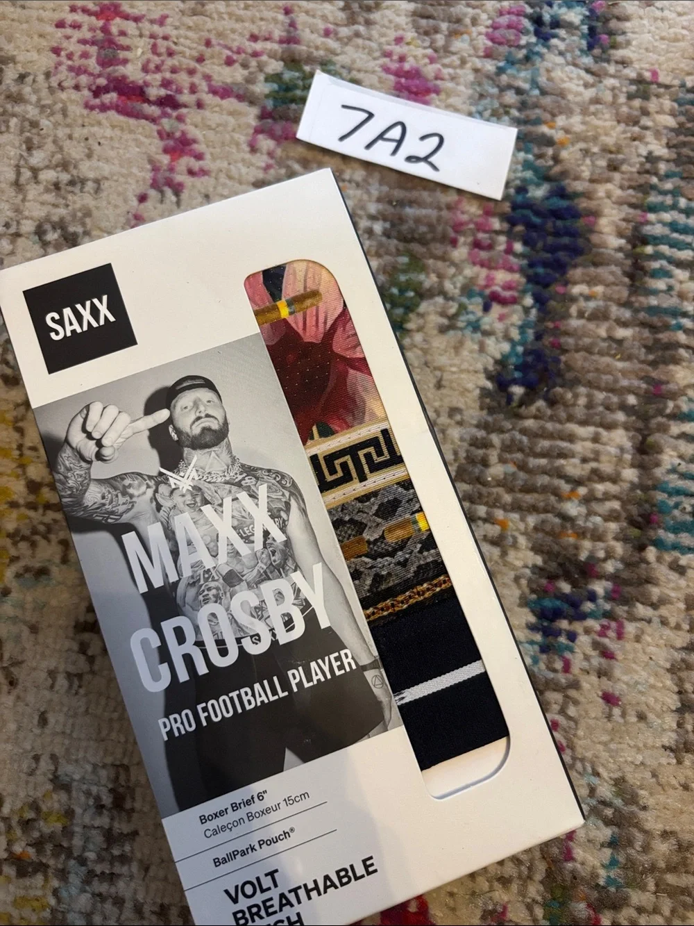 SAXX Maxx Crosby boxer briefs NWT